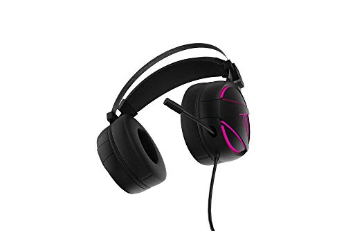 Monster Pusat Virtual 7.1 Gaming Headset: auriculares para juegos VR con vibración, mejora de graves, iluminación RGB
