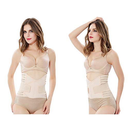 Morninganswer Cinturón para la Barriga, cinturón elástico Ajustable para Mujer, cinturón de Soporte para la Barriga Post Natal, Faja eadora Delgada, corsé, Accesorio de Carpeta Abdominal