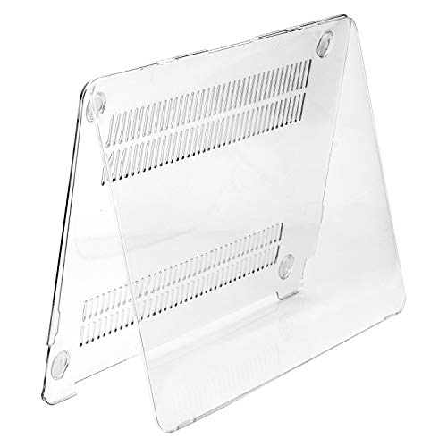 MOSISO Funda Dura Compatible con MacBook 12 Pulgadas Retina A1534 (Versión 2017/2016 / 2015), Ultra Delgado Carcasa Rígida Protector de Plástico Cubierta,Claro/Cristal