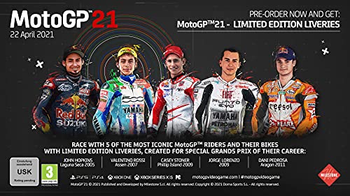 MotoGP 21 (PlayStation 4) (AT-PEGI) [Importación alemana]