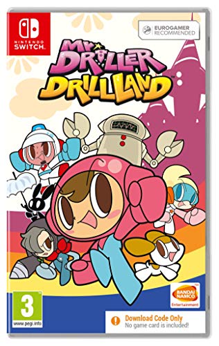Mr. DRILLER DrillLand Nintendo Switch Game [Code In A Box]