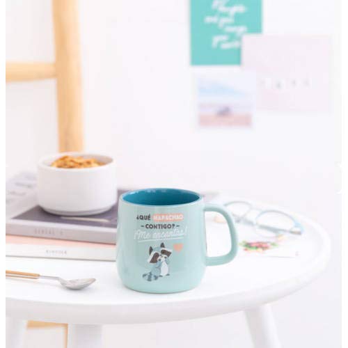 Mr. Wonderful Taza, Multicolor, 1 Unidad (Paquete de 1)