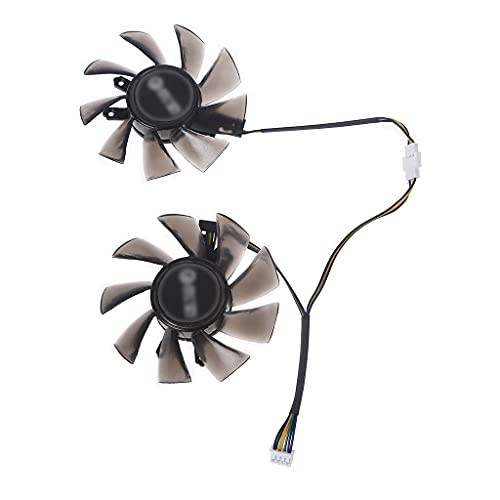MSEKKO Ventilador de refrigeración P106 GA82S2H para Galax GTX1060 Enfriador de Ventilador para Tarjetas gráficas GeForce GTX 1060 OC KFA2 como reemplazo de Ventilador