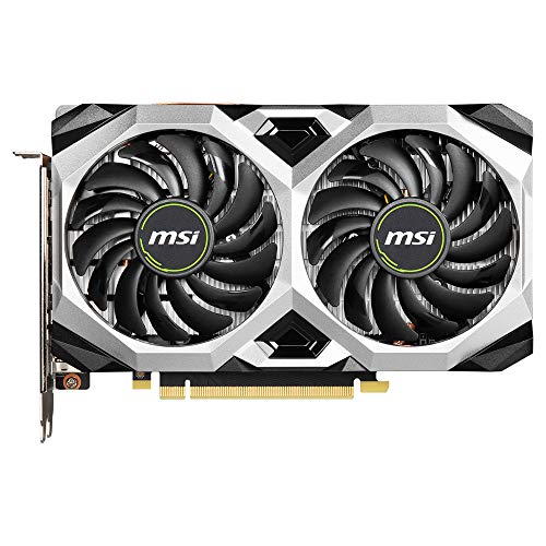 MSI Geforce GTX 1660 SUPER VENTUS XS OC - Tarjeta gráfica (6 GB GDDR6, 192 bit, Boost: 1815 MHz, DisplayPort x 3, HDMI 2.0b x 1)