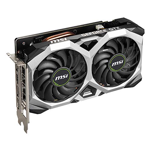 MSI Geforce GTX 1660 SUPER VENTUS XS OC - Tarjeta gráfica (6 GB GDDR6, 192 bit, Boost: 1815 MHz, DisplayPort x 3, HDMI 2.0b x 1)