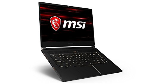 MSI GS65 Stealth Thin 8RE-252ES - Ordenador portátil Gaming 15.6" Full HD 144 Hz (Coffeelake i7-8750H, 16GB RAM, 512GB SSD, Nvidia GeForce GTX 1060 6GB, Windows 10 Advanced) Teclado QWERTY Español