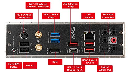 MSI MAG X570 Tomahawk WiFi - Placa Base Arsenal (AMD X570, 2 x PCI-E 4.0 x16, Raid 0, 1, 10, Intel Wi-Fi 6 AX200, Bluetooth 5.0)