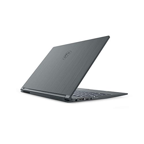 MSI Modern 14 A10M-1034XES - Ordenador portátil de 14" FullHD (Intel Core i5-10210U, 16GB RAM, 512GB SSD, Intel HD Graphics, sin sistema operativo) gris - Teclado QWERTY Español