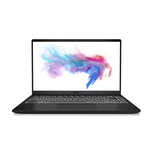 MSI Modern 14 B10MW-026XES - Ordenador portátil de 14" FullHD (Intel Core i7-10510U, 16GB RAM, 512GB SSD, UMA, sin sistema operativo) negro - Teclado QWERTY Español