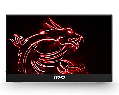 MSI Optix MAG161V - Monitor portátil de 15.6" FullHD 60Hz (1920 x 1080, pantalla plana, panel IPS, ratio 16:9, brillo 180 nits, Anti-glare) gris