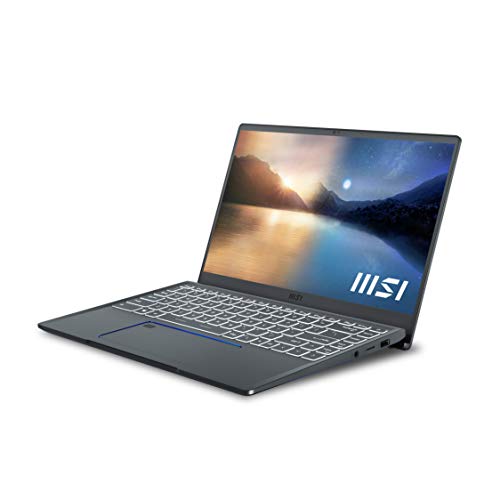 MSI Prestige 14 A11SCX-432ES - Ordenador Portátil 14" FHD (1920 x 1080), Tiger lake i7-1185G7, LPDDR3 16 GB, 512 GB NVMe PCIe Gen3x4 SSD, Sistema Operativo Windows 10 Home Plus sin ODD, Gris