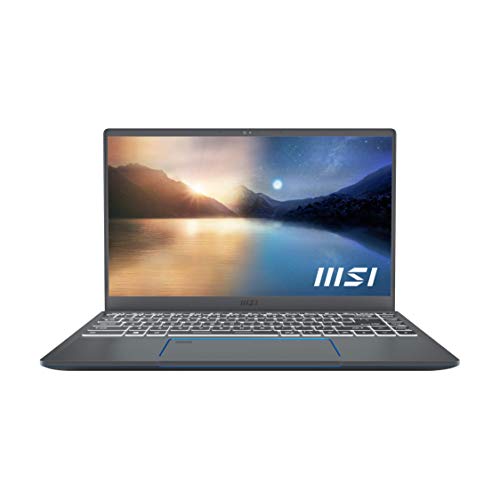 MSI Prestige 14 A11SCX-432ES - Ordenador Portátil 14" FHD (1920 x 1080), Tiger lake i7-1185G7, LPDDR3 16 GB, 512 GB NVMe PCIe Gen3x4 SSD, Sistema Operativo Windows 10 Home Plus sin ODD, Gris