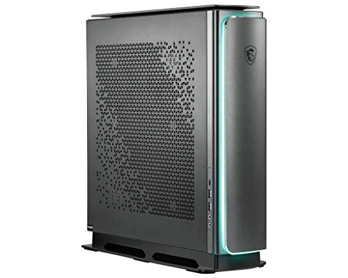 MSI Prestige P100 9SI-061EU - Ordenador de sobremesa (Intel Core i7-9700K, 32 GB RAM, 1 TB SSD, 2 TB HDD, GTX 1660 Super Ventus XS, Windows 10 Pro) negro