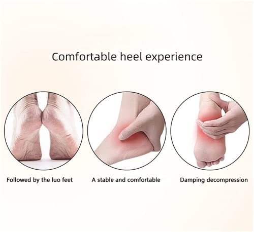 MTDBAOD Moisturising Heel Socks,Vented Moisturizing Heel Gel Socks,for Repairing and Softening Dry Cracked Feet Skins, High-Absorption SPA Socks - 2 Pairs