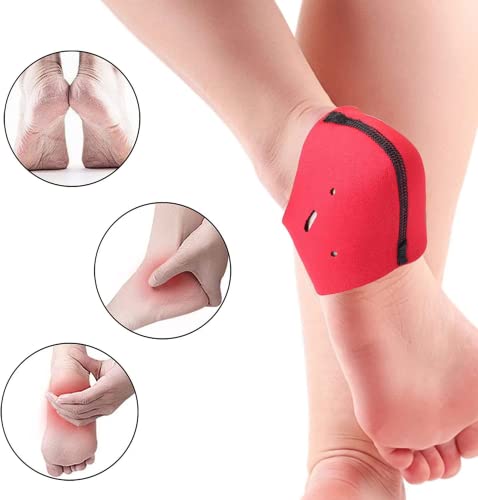 MTDBAOD Moisturising Heel Socks,Vented Moisturizing Heel Gel Socks,for Repairing and Softening Dry Cracked Feet Skins, High-Absorption SPA Socks - 2 Pairs