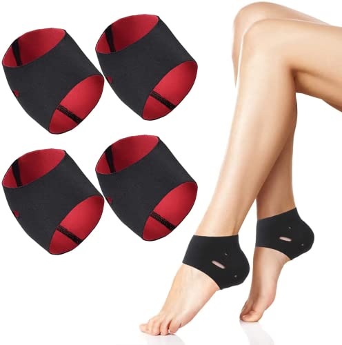 MTDBAOD Moisturising Heel Socks,Vented Moisturizing Heel Gel Socks,for Repairing and Softening Dry Cracked Feet Skins, High-Absorption SPA Socks - 2 Pairs