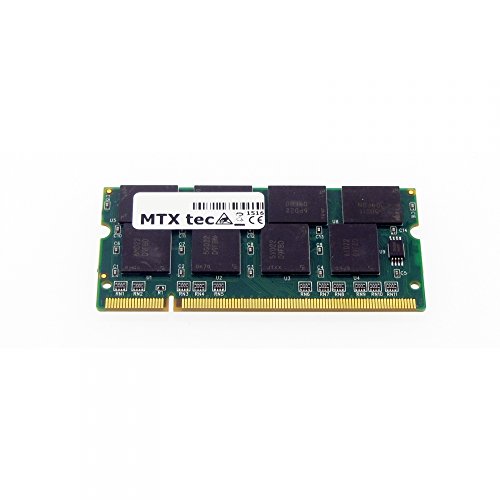 MTXtec Memoria de Trabajo 1GB RAM para Packard Bell EasyNote E6300