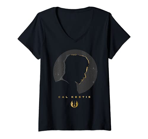 Mujer Star Wars Jedi: Fallen Order Cal Kestis Jedi Camiseta Cuello V