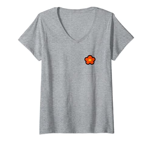 Mujer Taiko no Tatsujin Camiseta Cuello V