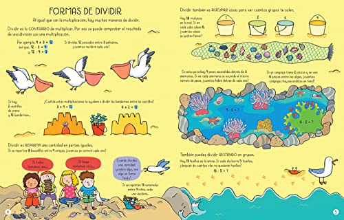 Multiplicaciones y divisiones (Solapas para aprender)