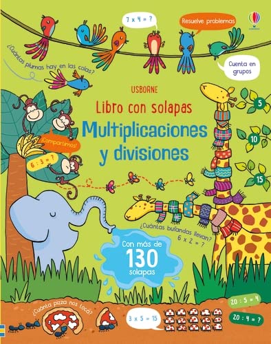 Multiplicaciones y divisiones (Solapas para aprender)
