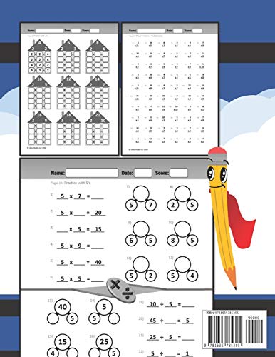 Multiplication and Division: Times Tables Workbook (With Answer Key) - Multiply and Divide Digits 0-12 - KS2 (Ages 7-11) (Grades 2-4)