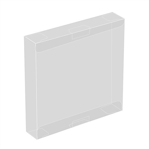 mumisuto Protectores de Juegos en Caja, 10 Piezas de Funda Protectora de plástico Transparente a Prueba de arañazos para Nintendo Game Boy GBA Tamaño del Juego en Caja 5.0 * 5.0 * 0.98in