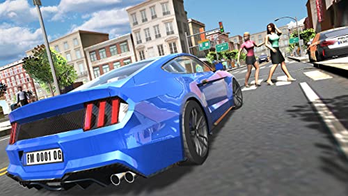 Muscle Car Mustang Racing Game