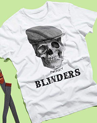 Mx Games Camiseta Peaky Blinders Calavera Cráneo (M)