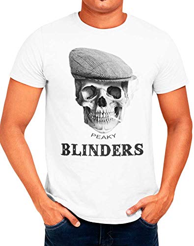 Mx Games Camiseta Peaky Blinders Calavera Cráneo (M)