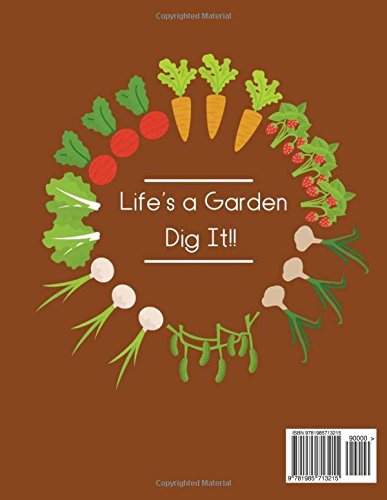 My Garden Journal Planner and Log Book: Gardening Journal Notebook For Yearly, Monthly & Seasoning Planning, Manage Finance Budget, Expense Tracker, ... Seeding Vegetables Fruits Herbs Tree Plant)