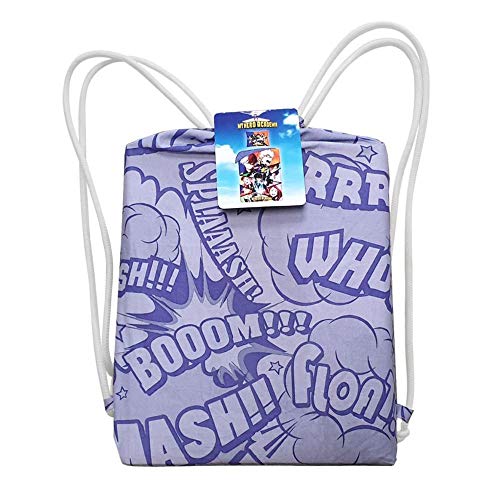 My Hero Academia Juego de funda de edredón individual de algodón, tamaño europeo, 140 x 200 cm, 70 x 90 cm