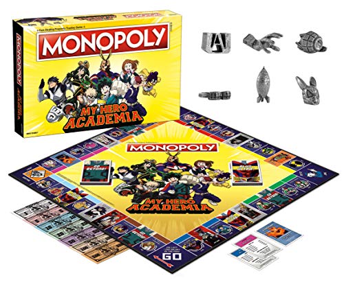 My Hero Academia Monopoly Juego de Mesa