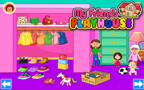 My Pretend House - Kids Family & Dollhouse Pretend Kids Playtime Games
