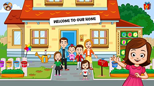My Town Home - Fun Family Dollhouse Games for Kids