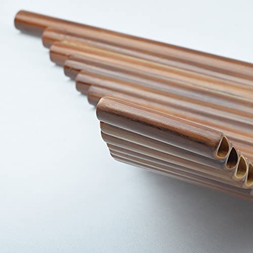 MYRCLMY 22 Papeles de tubería, Flauta de tubería de bambú amarga, Instrumento Nacional para Jugar a Paixiao, Principiante en Clave C/F/G,Key c