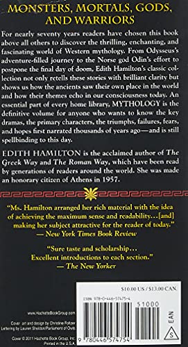 Mythology: Timeless Tales of Gods and Heroes, 75th Anniversary Illustrated Edition