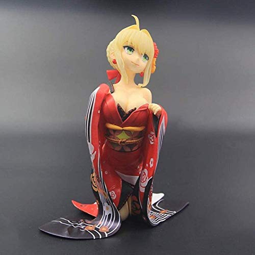 MYXFASITA Navidad Fate/Extella: The Umbral Star Kimono Version Nero Claudius Figura de PVC KS17C6