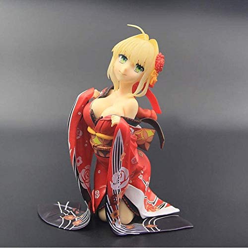 MYXFASITA Navidad Fate/Extella: The Umbral Star Kimono Version Nero Claudius Figura de PVC KS17C6