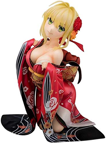 MYXFASITA Navidad Fate/Extella: The Umbral Star Kimono Version Nero Claudius Figura de PVC KS17C6