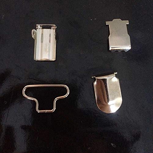 N-K Tirantes Clips Correa Ganchos Ganchos Pico Pato Hebilla para Pantalones Tirantes 20 Piezas Separadores Creativos y útiles Y Prácticos
