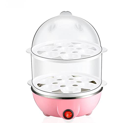 N\A Egg Boilers Multifunctional Double-Layer Household Steamer Artifact Steamed Mini Stainless Steel Breakfast Machine