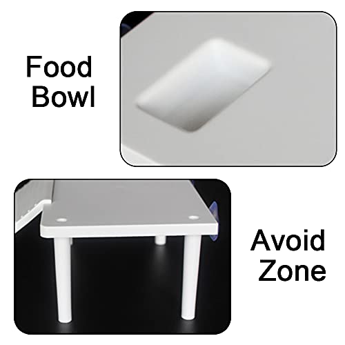 NA Reptiles plataforma flotante plataforma de tortuga escalera escalada Terrapin bandeja para tomar el sol para mascotas pequeñas baño descanso juego