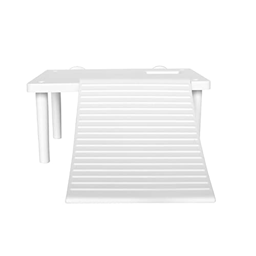 NA Reptiles plataforma flotante plataforma de tortuga escalera escalada Terrapin bandeja para tomar el sol para mascotas pequeñas baño descanso juego