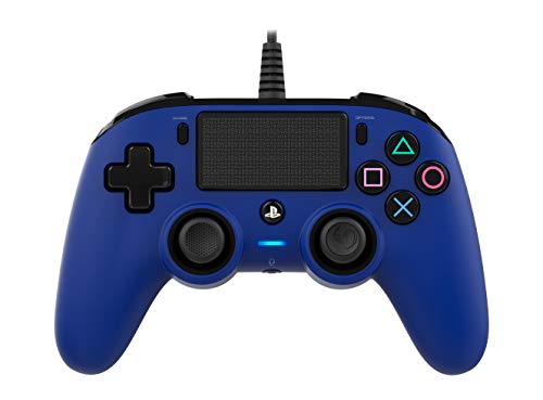 Nacon - Mando Compacto, Color Azul, Normal, PS4OFCPADBLUE