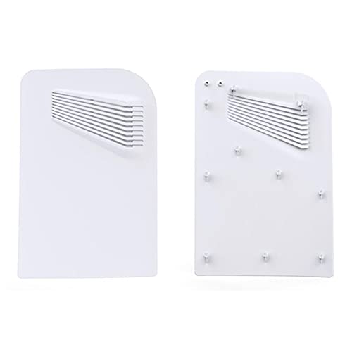 NAKYLUCY Carcasa Protectora Placa Panel Repuesto para Versión Disco PS5 Y Versión Digital PS5, Carcasa Repuesto PS5 Fácil Usar, Color Blanco
