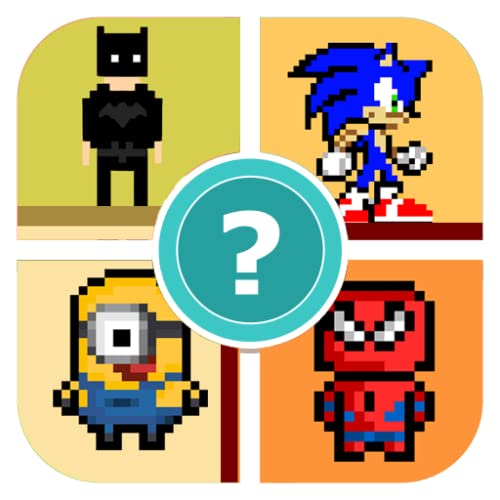 Name The Pixel Cartoon Character Quiz Game