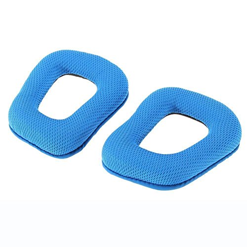 Namvo Almohadillas de Repuesto para Auriculares para Auriculares Logitech G35 G930 G430 F450 - Azul