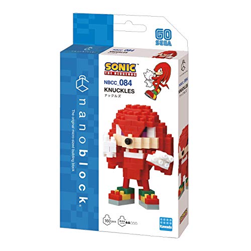 nanoblock Knuckles Nudillos (Kawada NBCC084)