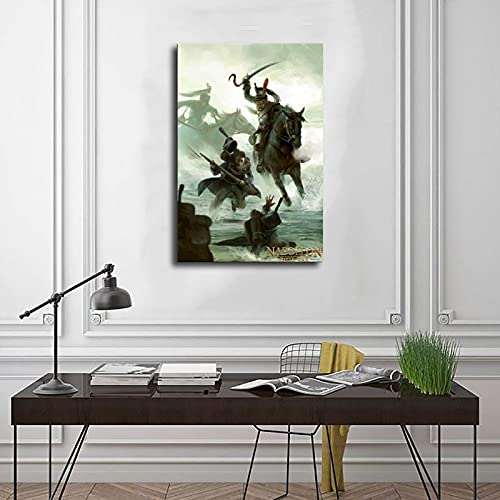 Napoleon - Póster de la cubierta del juego de la guerra total de 3 carteles de lona para decoración de la sala de estar, dormitorio, estilo unframe-style116 × 24 pulgadas (40 × 60 cm)